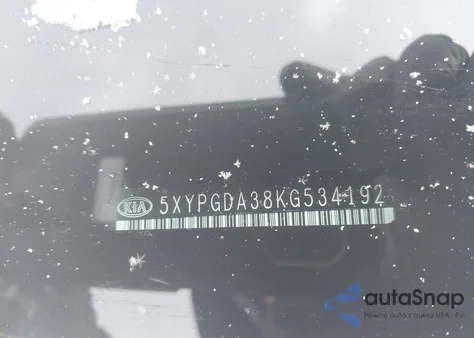 2019 Kia Sorento 2.4L Lx from USA, damaged, VIN 5XYPGDA38KG534192